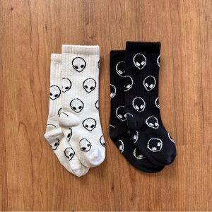 SOLD - Zara Alien Socks
